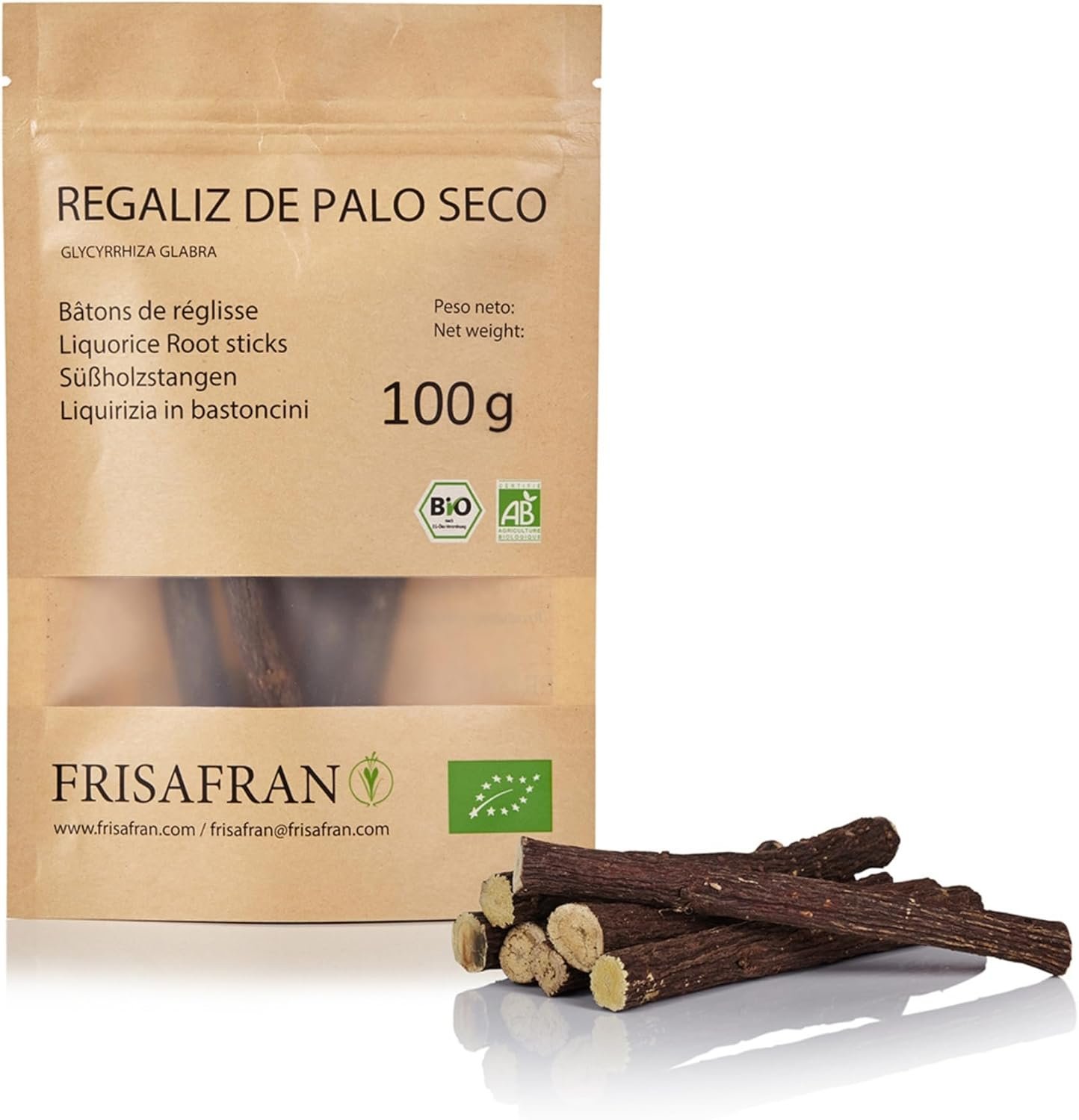 Frisafran Regaliz de palo ecológico