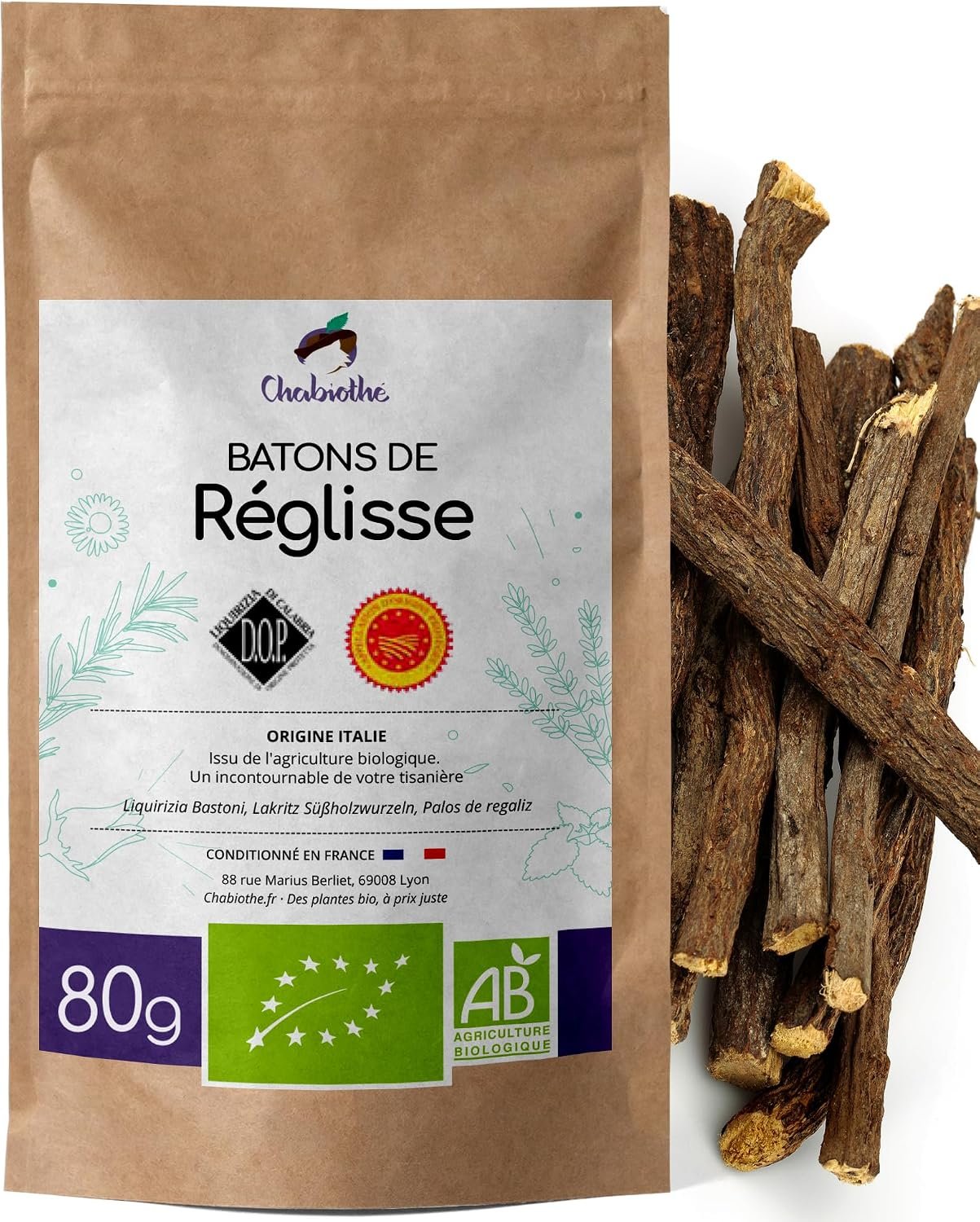 ChaBioThé Palos de regaliz BIO