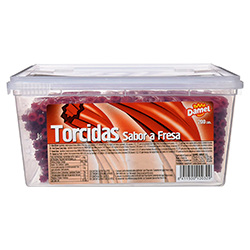 Damel torcidas sabor fresa