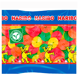 Haribo discos fruit