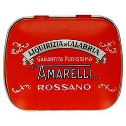Regaliz negro Amarelli Rossa Pure