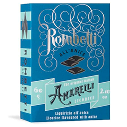 Regaliz negro Amarelli Rombetti Anis