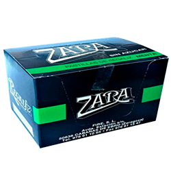 Regaliz negro zara en pastillas menta