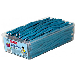 Regaliz dulce Haribo balla balla frambuesa