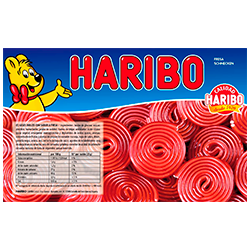 Regaliz dulce Haribo Schnecken fresa