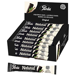 Regaliz negro Panda Natural Regalizzia