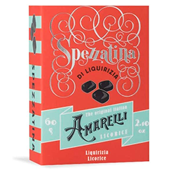 Regaliz negro puro Amarelli Spezzatina