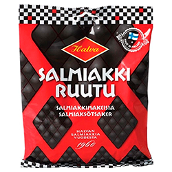 Regaliz Salado finlandés ruutu Halva