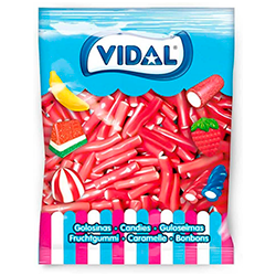 Regaliz dulce Vidal dinamitas cereza