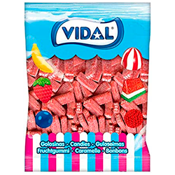 Regaliz dulce Vidal ladrillos pica fresa