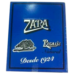 Regaliz negro puro Zara Natural