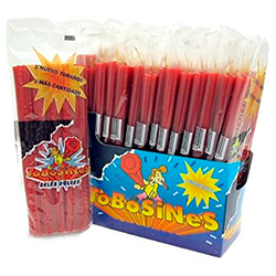 Tobosines regaliz rojo