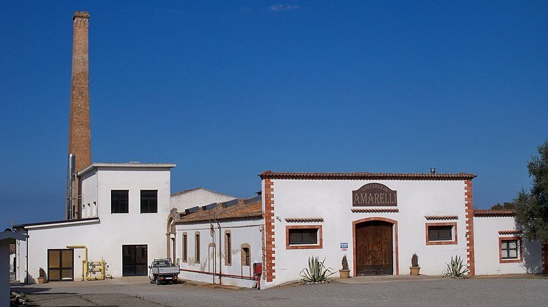 Museo del regaliz en Rossano (Calabria) Fabrica de Amarelli